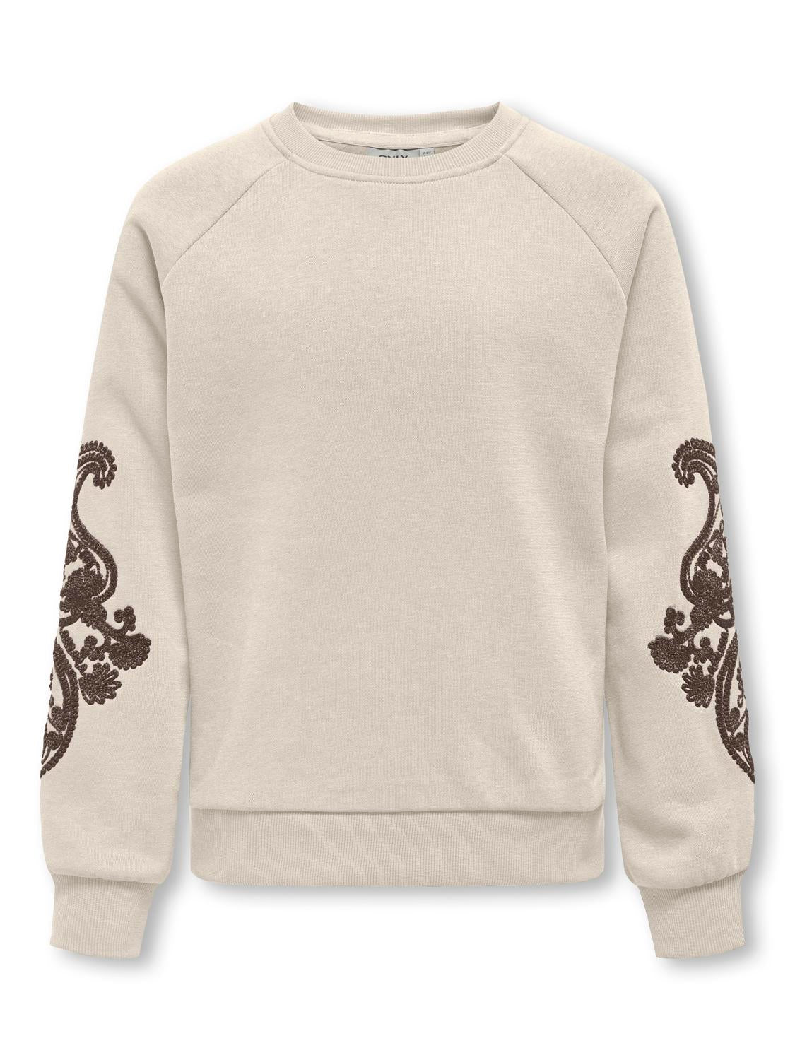 Sweat-shirt Kids only girl Kogeaston life l/s embroidery swt