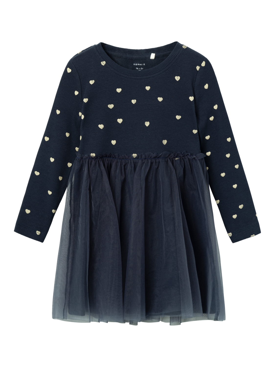Robe midi Name it mini Nmfnadja ls dress noos