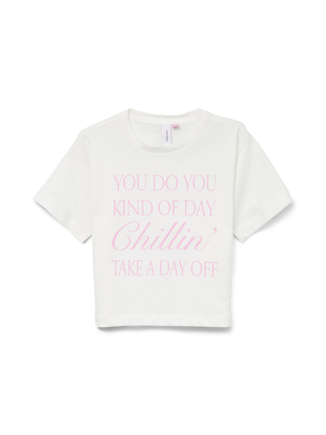 T-shirts Vero moda girl Vmkatrine ss cropped top box jrs girl