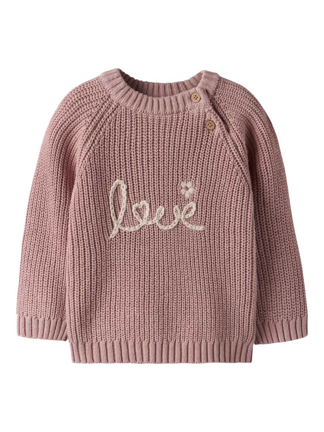 Haut en tricot Lil' atelier baby Nbfemlen emb ls knit lil