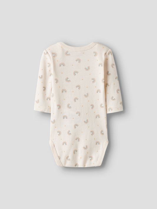 Bodies Name it baby Nbfbody 3p ls jet rainbow noos