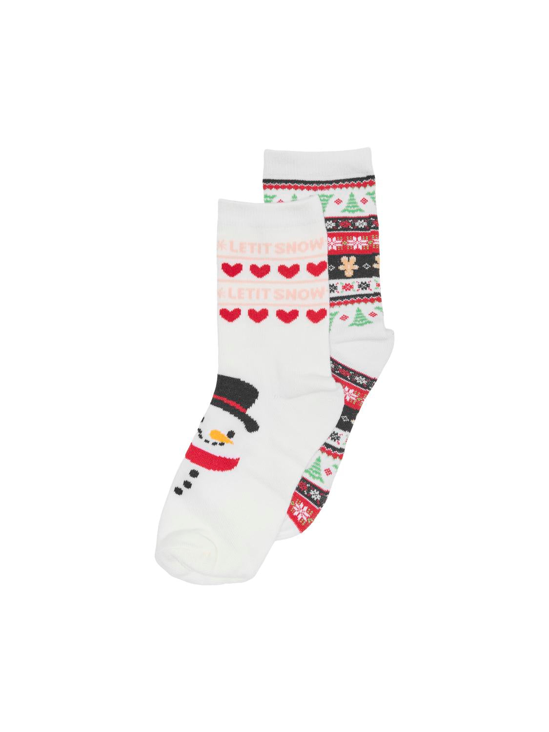 Chaussettes Kids only girl Kogchristmas 2-pack sock box acc