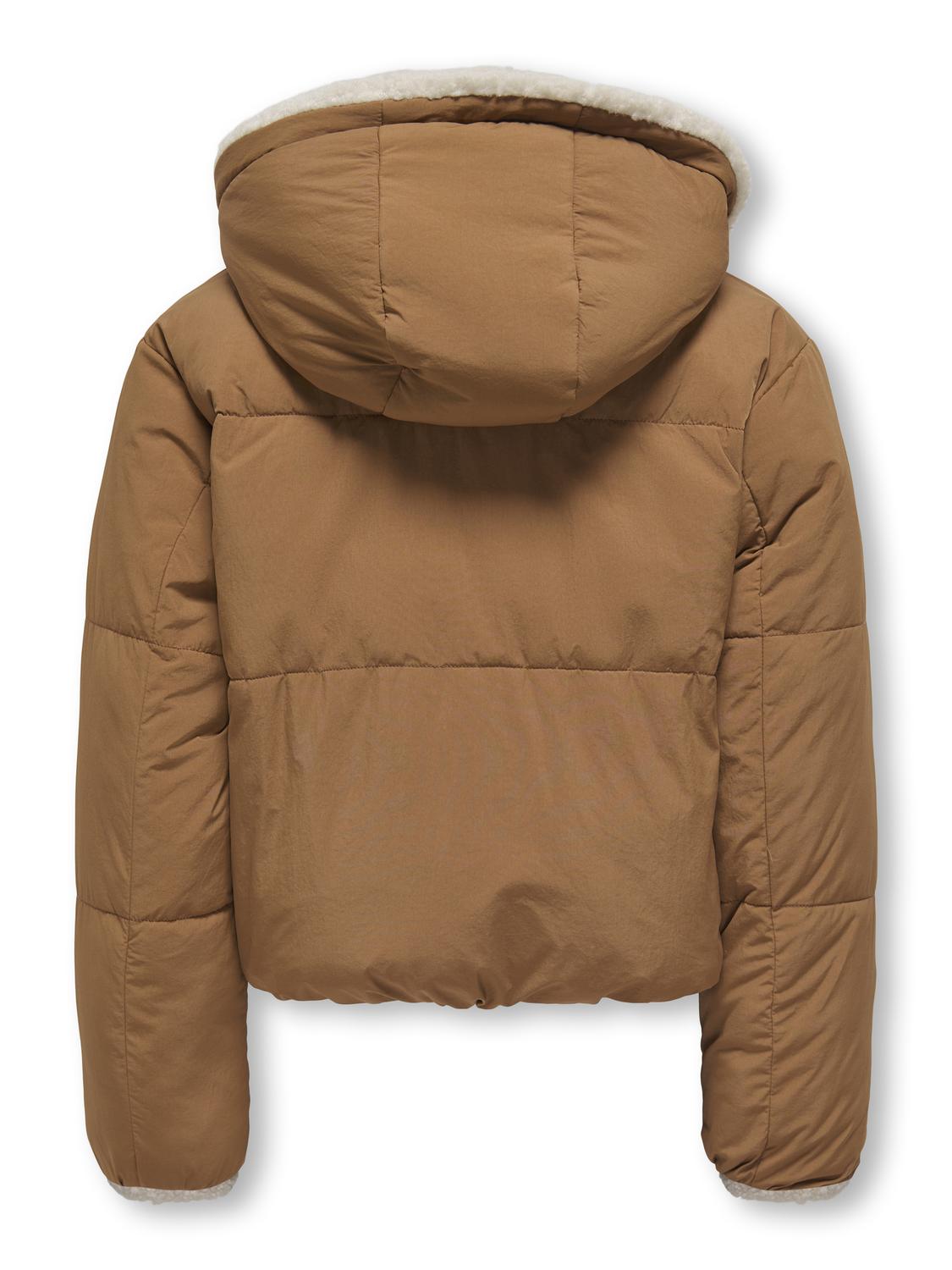 Vestes Kids only girl Kogmaria life reversib puffer jacket otw