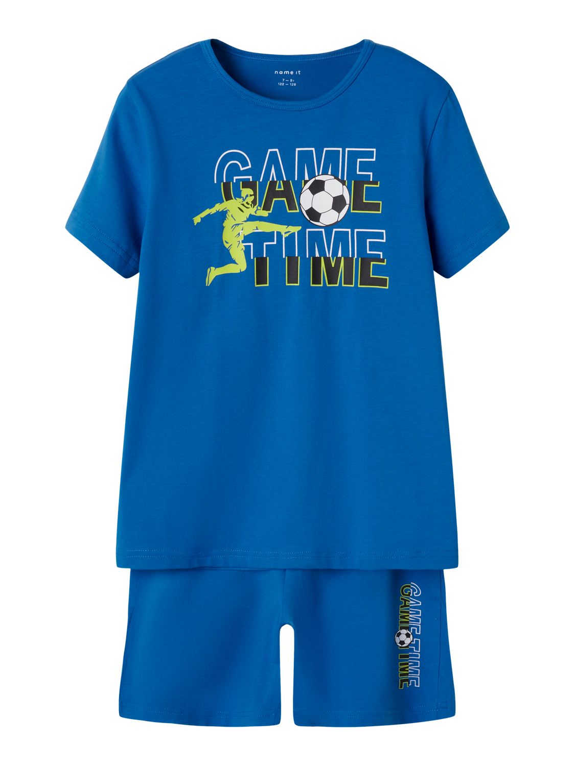 Ensembles pyjama Name it kids Nkmnightset ss game time noos