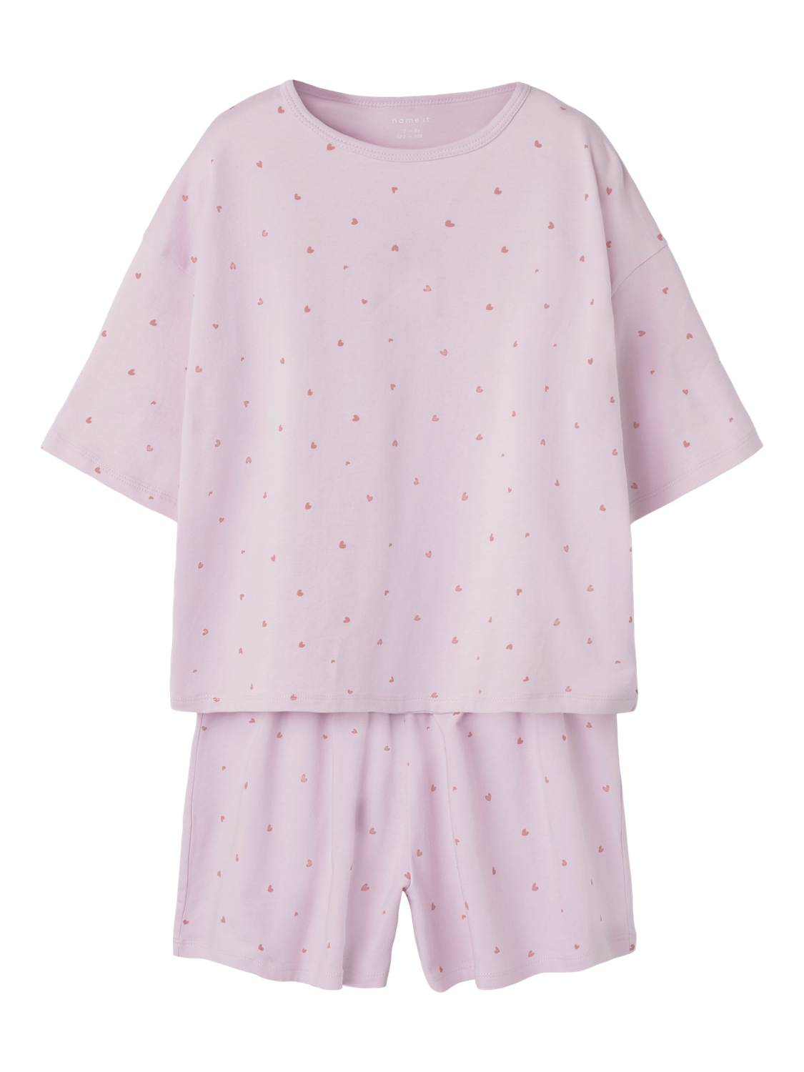 Ensembles pyjama Name it kids Nkfnightset boxy winsome hearts noos