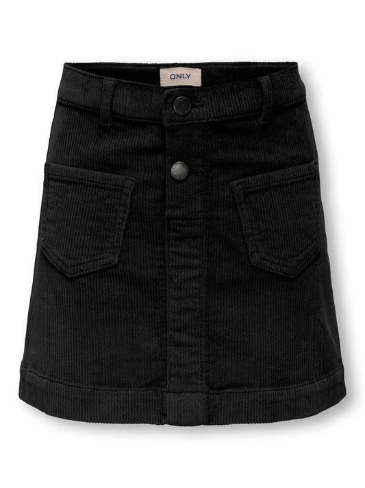 Jupe courte Kids only girl Kogamazing global hw cord skirt pnt noos