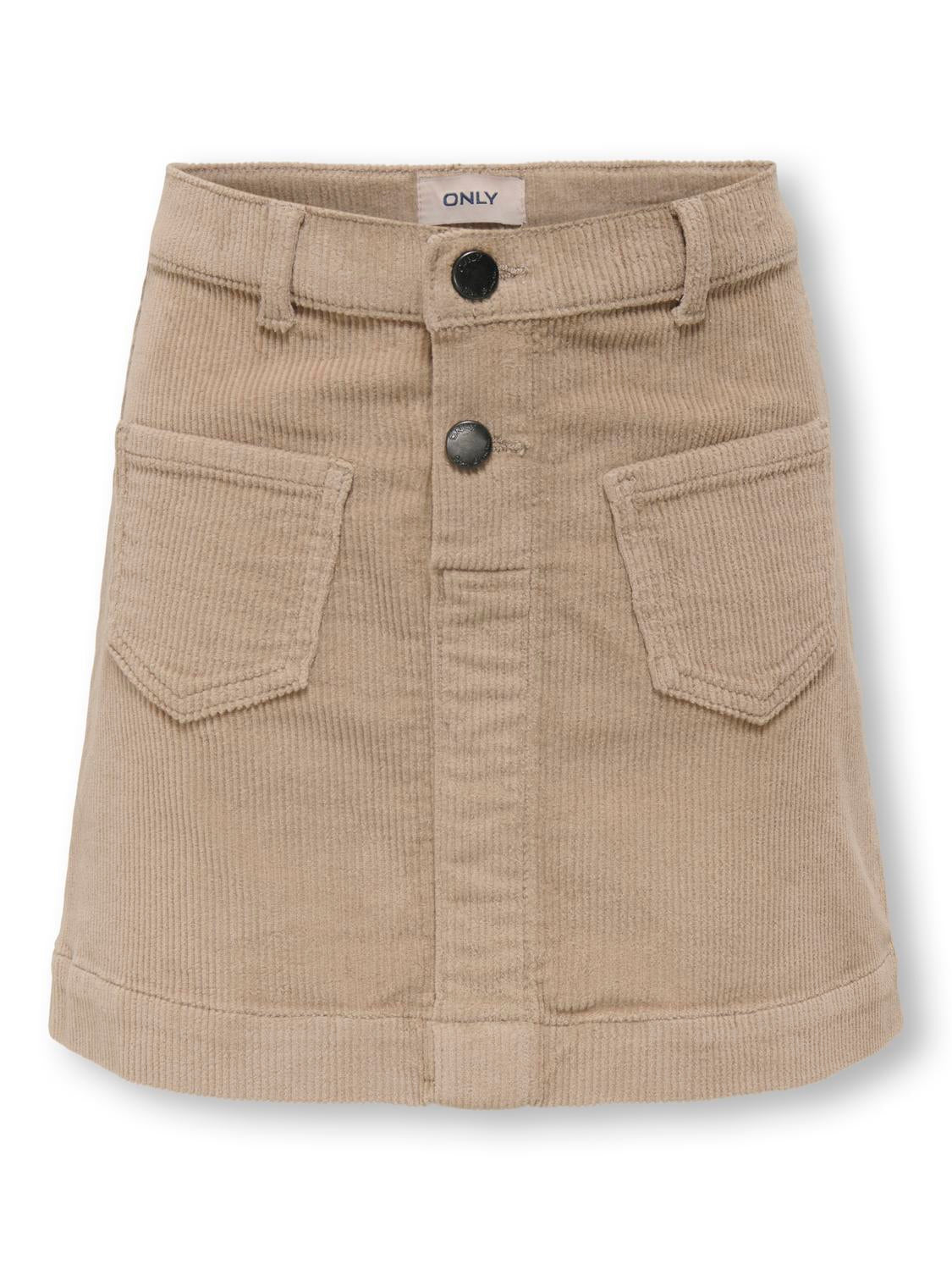 Jupe courte Kids only girl Kogamazing global hw cord skirt pnt noos