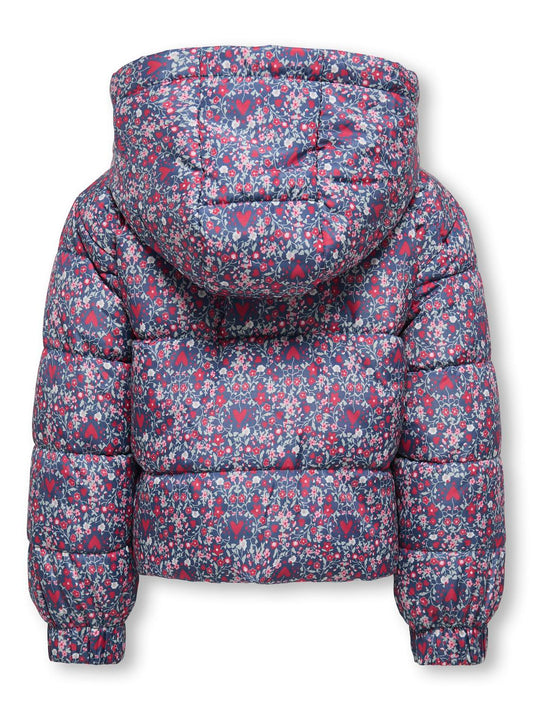 Vestes Kids mini girl Kmgdalia short puf aop jacket otw noos