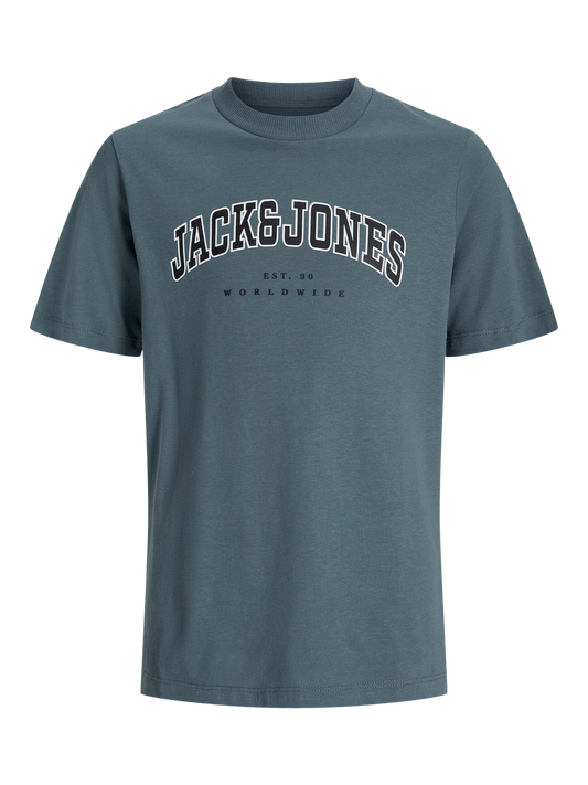 T-shirts Jack&jones mini Jjecaleb varsity tee ss o-neck noos mni