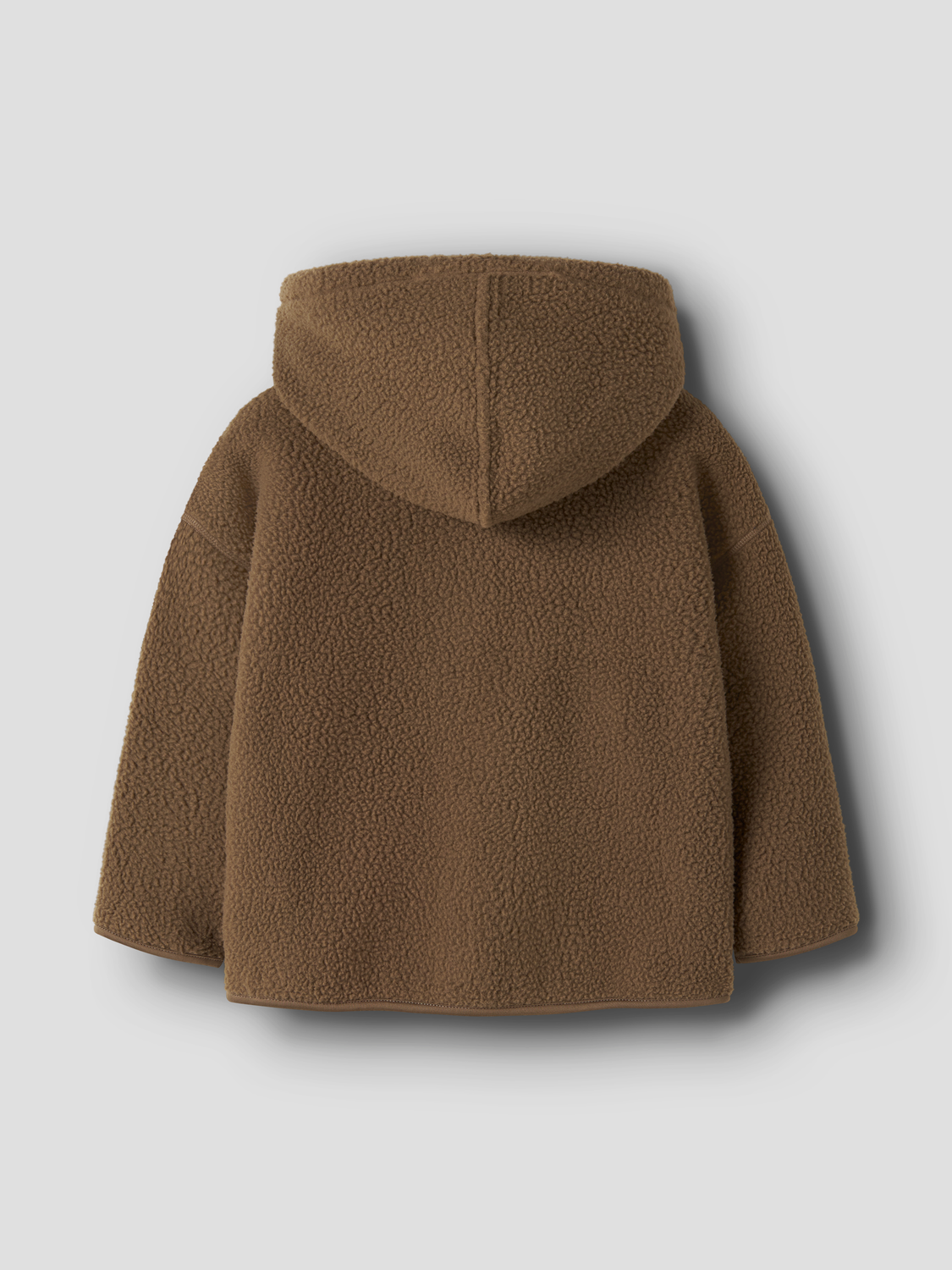 Cardigan en teddy oversize garçon enfant Name It Mini - Risa Brun sépia