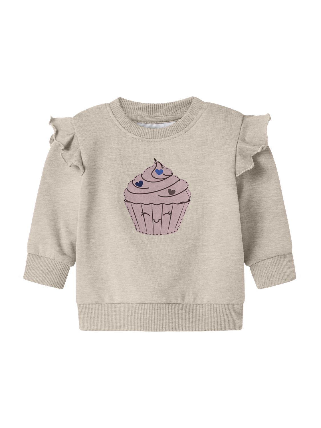 Sweat-shirt Name it baby Nbfnilda ls sweat bru