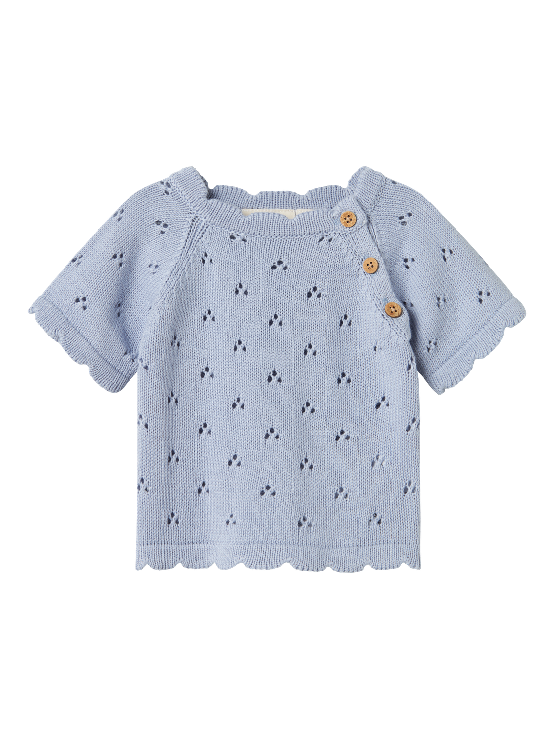 Haut en tricot Lil' atelier baby Nbfjola ss knit lil