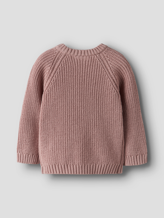 Haut en tricot Lil' atelier baby Nbfemlen emb ls knit lil