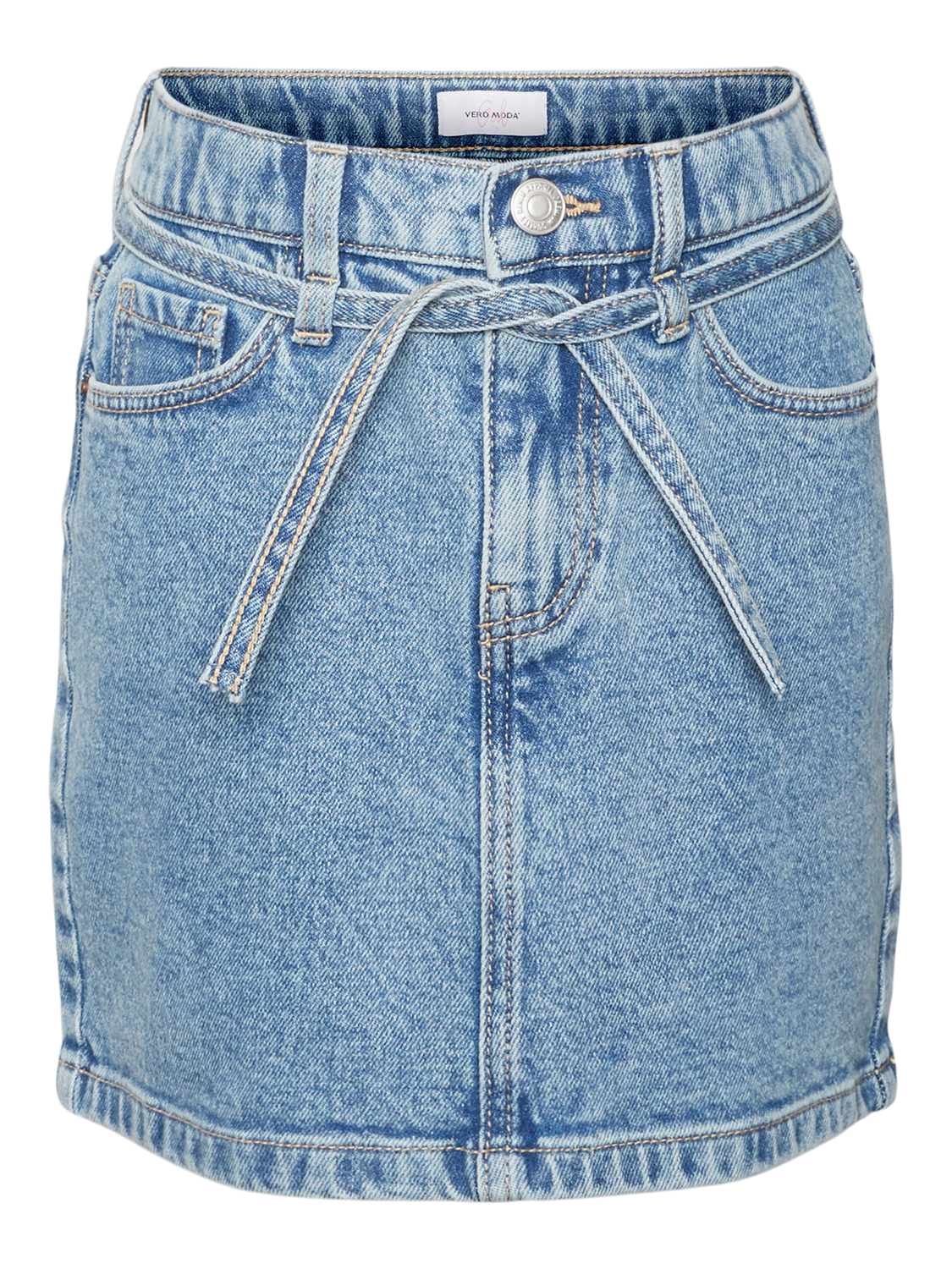 Jupe courte Vero moda girl Vmflora mr short belt skirt vi3429 girl