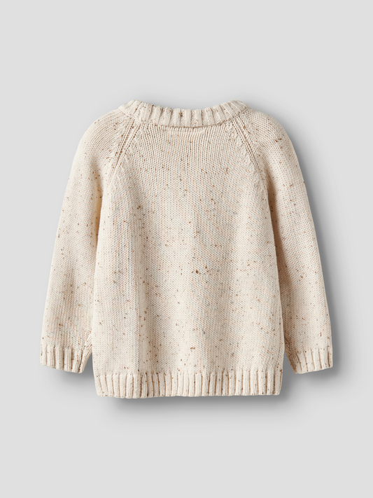 Haut en tricot Lil' atelier mini Nmngalto fak ls knit lil