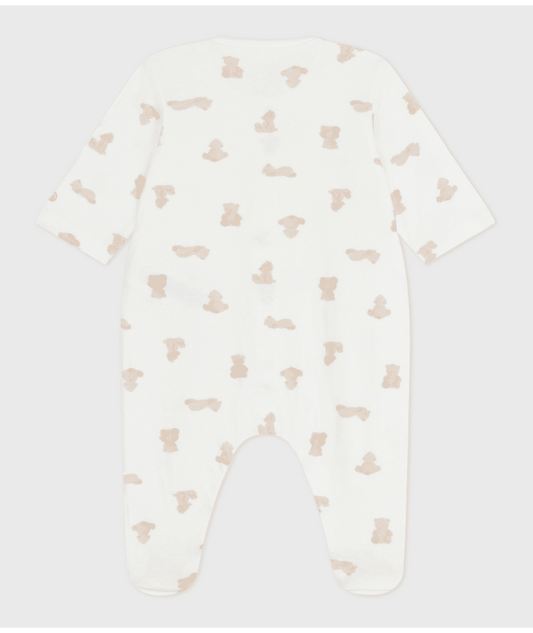 Dors-bien PETIT BATEAU Marshmallow/brun
