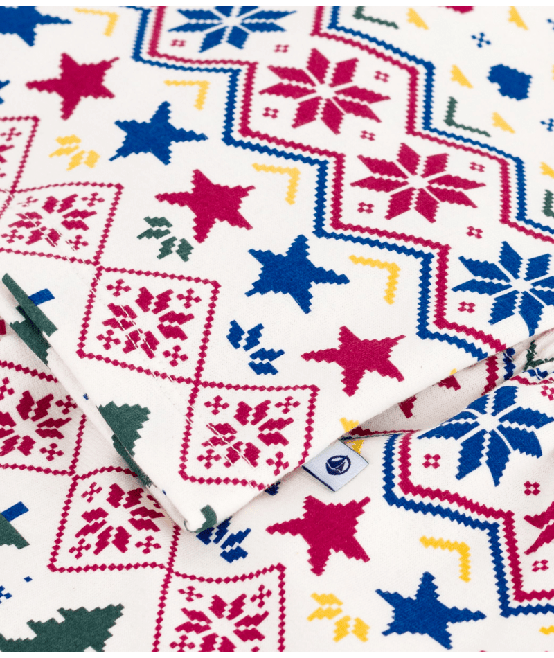 Pyjama mixte hiver en molleton PETIT BATEAU Noël