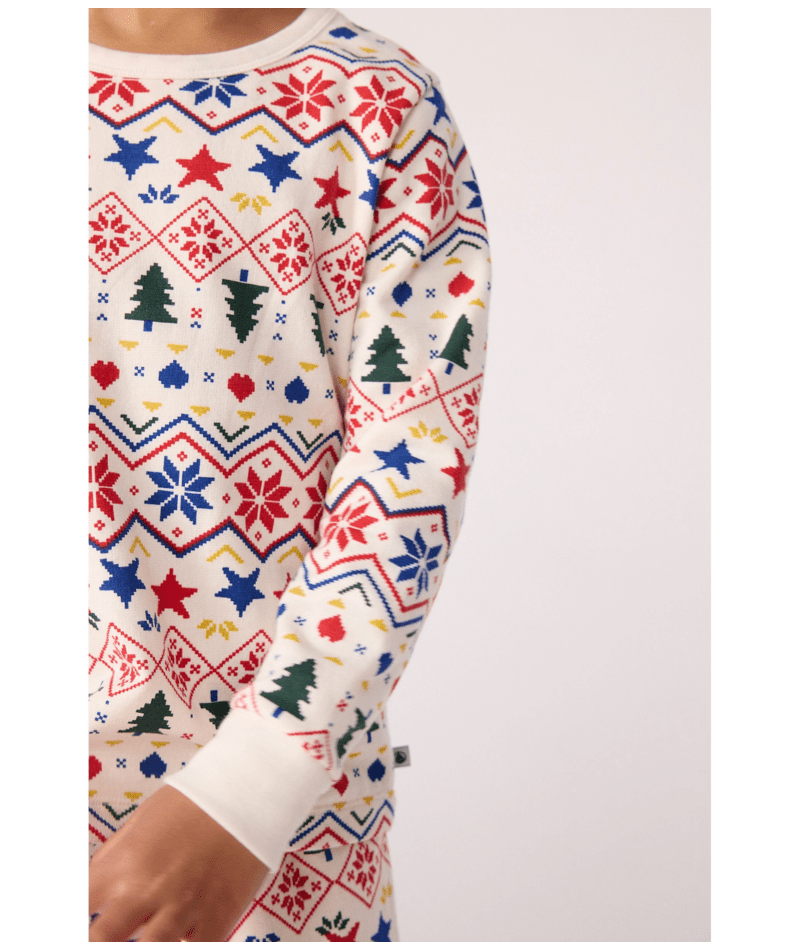 Pyjama mixte hiver en molleton PETIT BATEAU Noël