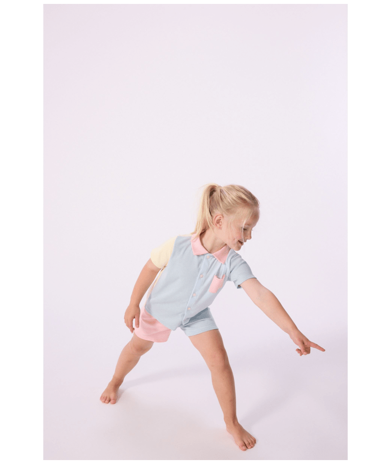 Pyjama short à rayures PETIT BATEAU A0F1M