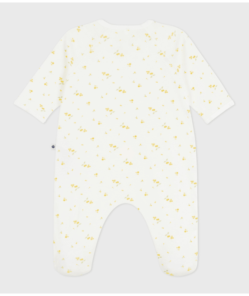 Pyjama bébé coton fleuri PETIT BATEAU A0F6F