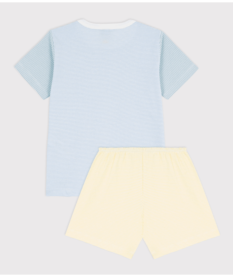 Pyjama short à rayures PETIT BATEAU A0F8X