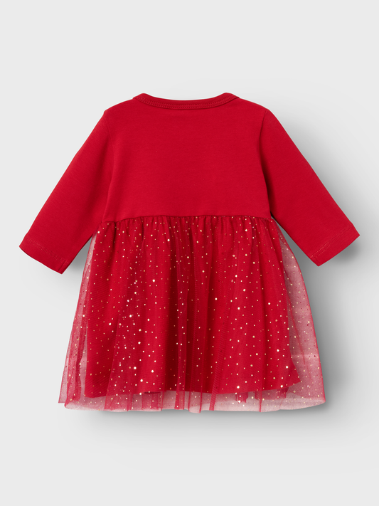 Robe courte Name it baby Nbfricho ls dress