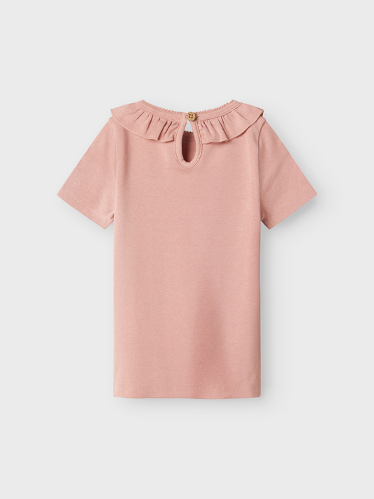 T-shirts Lil' atelier mini Nmflalo tan ss slim top lil