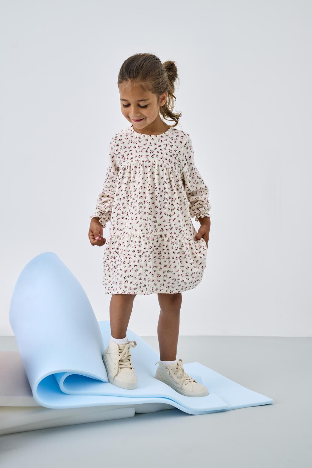 Robe courte Kids mini girl Kmgthyra life ls a-sh dress aop wvn noos