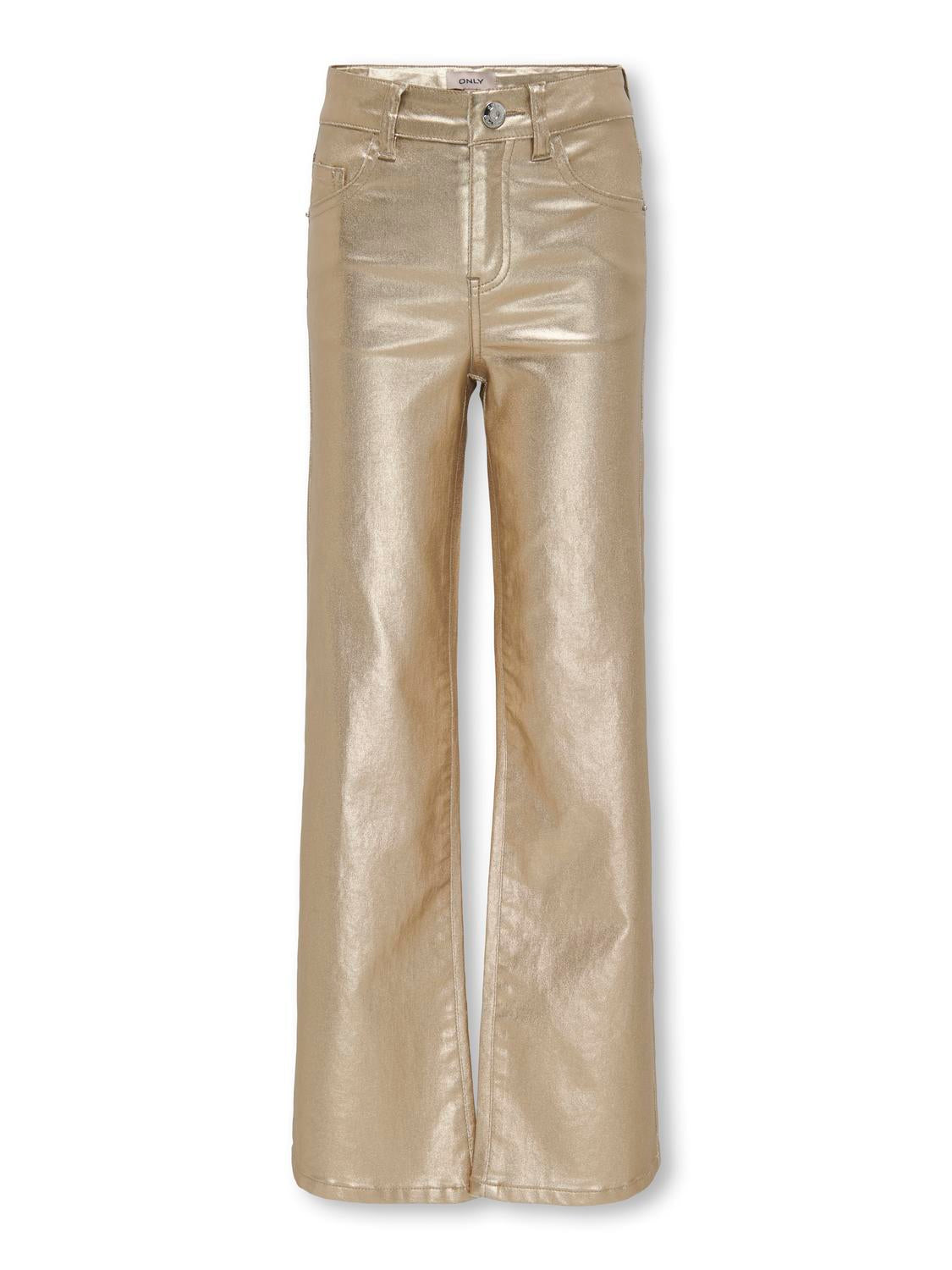 Pantalons Kids only girl Kogjuicy wide metal coated pnt