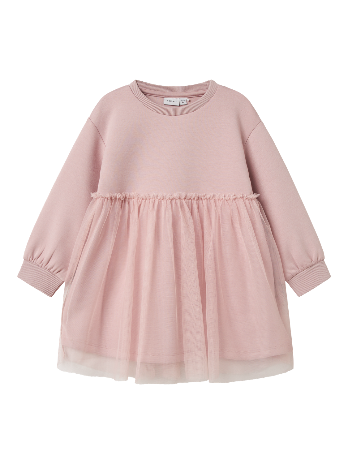 Robe courte Name it mini Nmfkersti sweat dress unb