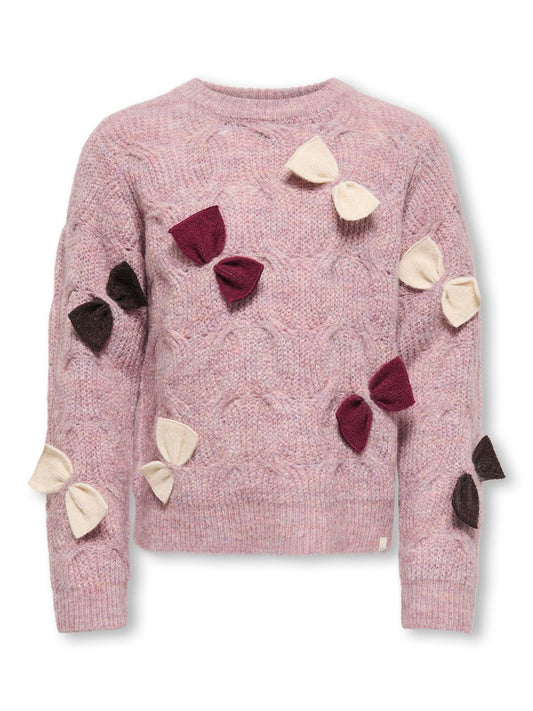 Pull-overs Kids mini girl Kmgrosalin l/s o-neck pullover knt