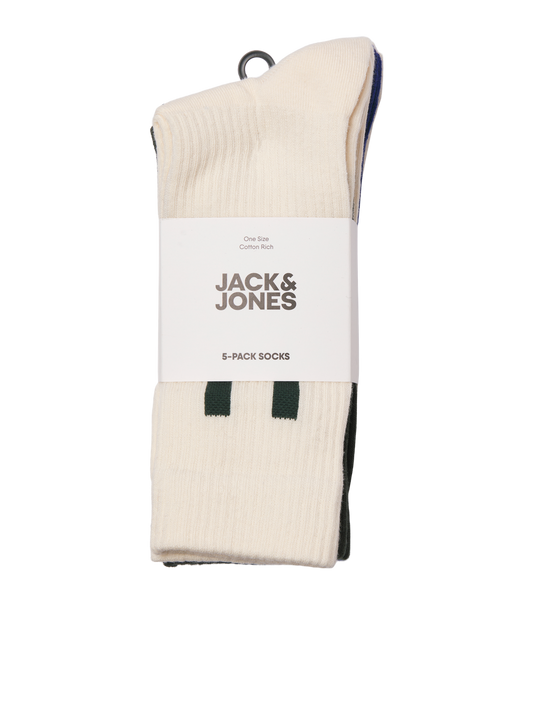 Chaussettes Jack&jones junior Jackai tennis socks 5 pack jnr