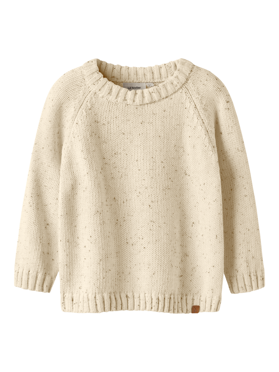 Haut en tricot Lil' atelier mini Nmngalto fak ls knit lil