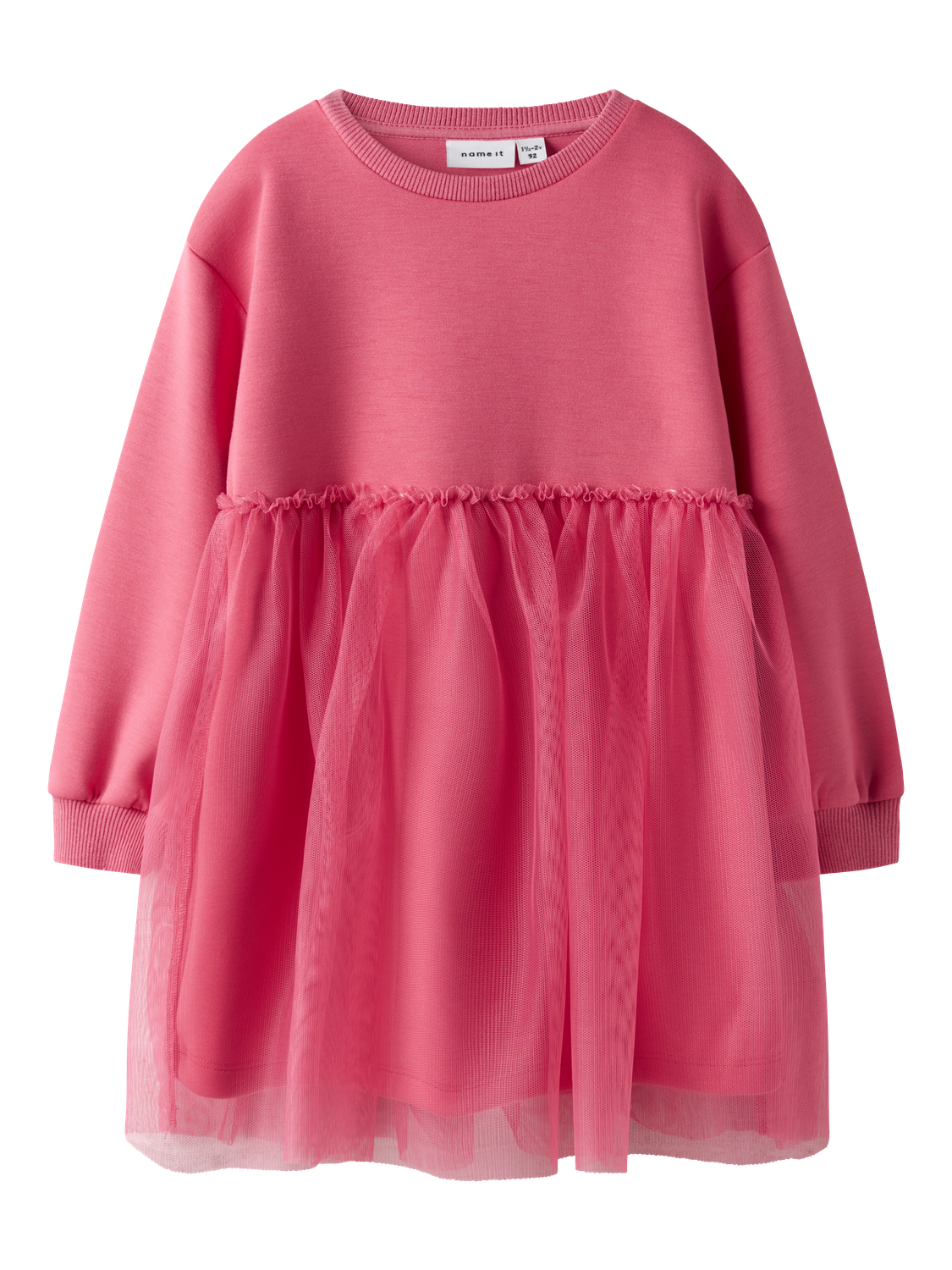 Robe courte Name it mini Nmfkersti sweat dress unb