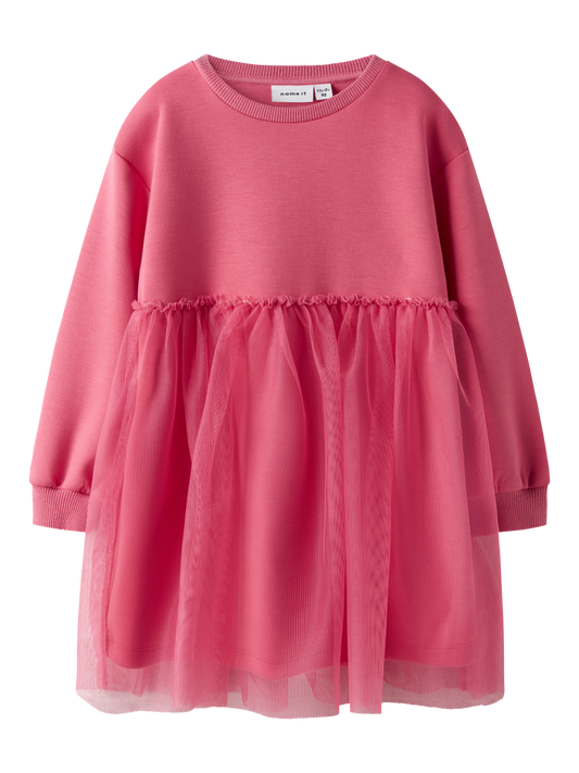Robe courte Name it mini Nmfkersti sweat dress unb