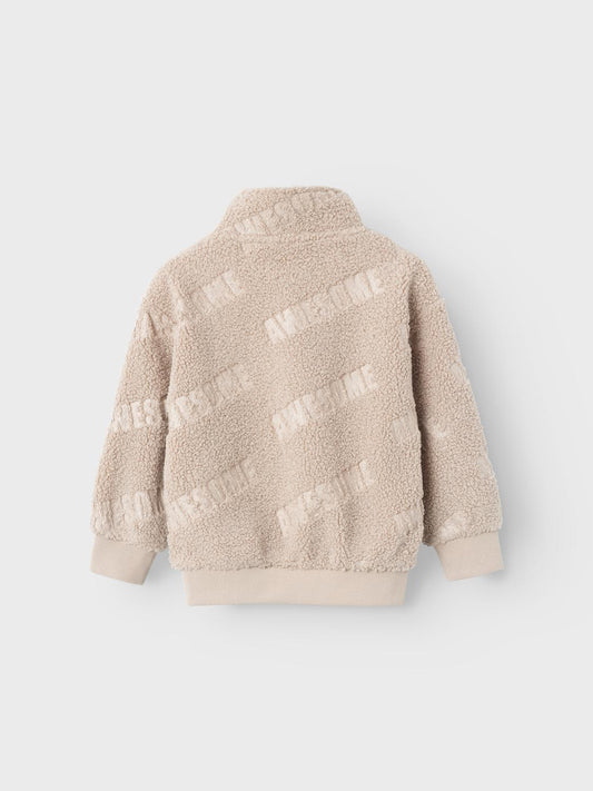 Sweat-shirt Name it mini Nmmdtriso teddy cardigan