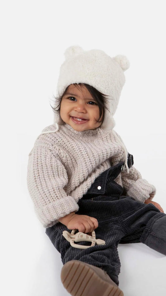 Bonnet bébé BARTS Noa Bear avec cordons