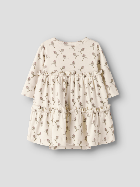 Robe midi bébé fille Lil' Atelier - Gayo Gris tourterelle