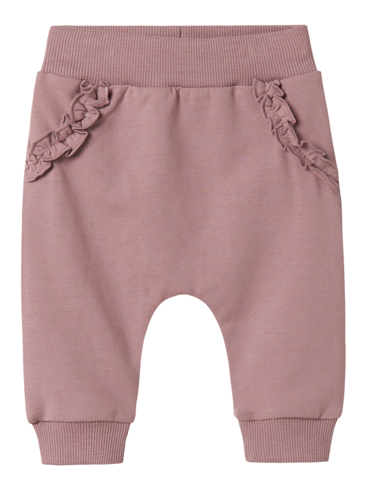 Pantalons Name it baby Nbfnilda sweat pant bru