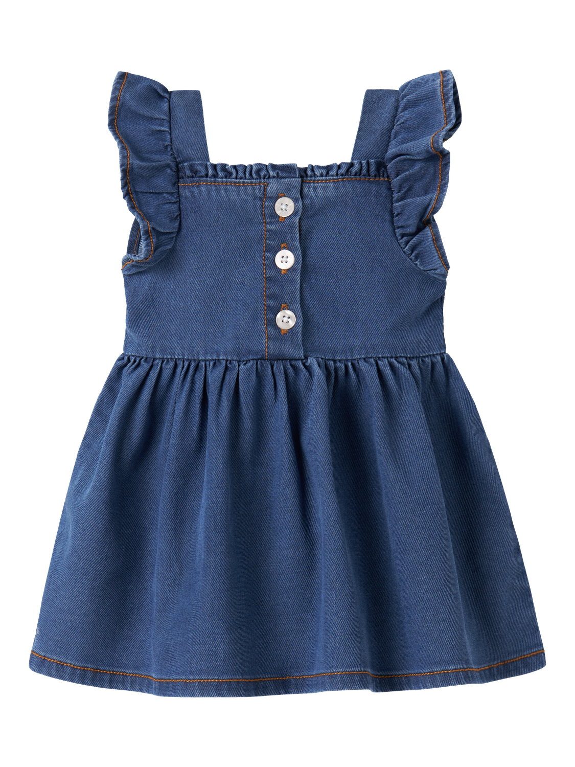 Robe courte Name it baby Nbfmorgan dnm frill dress 1272-yb k