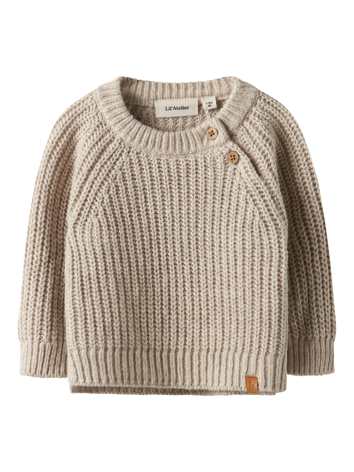 Haut en tricot Lil' atelier baby Nbnrumba ls loose knit lil