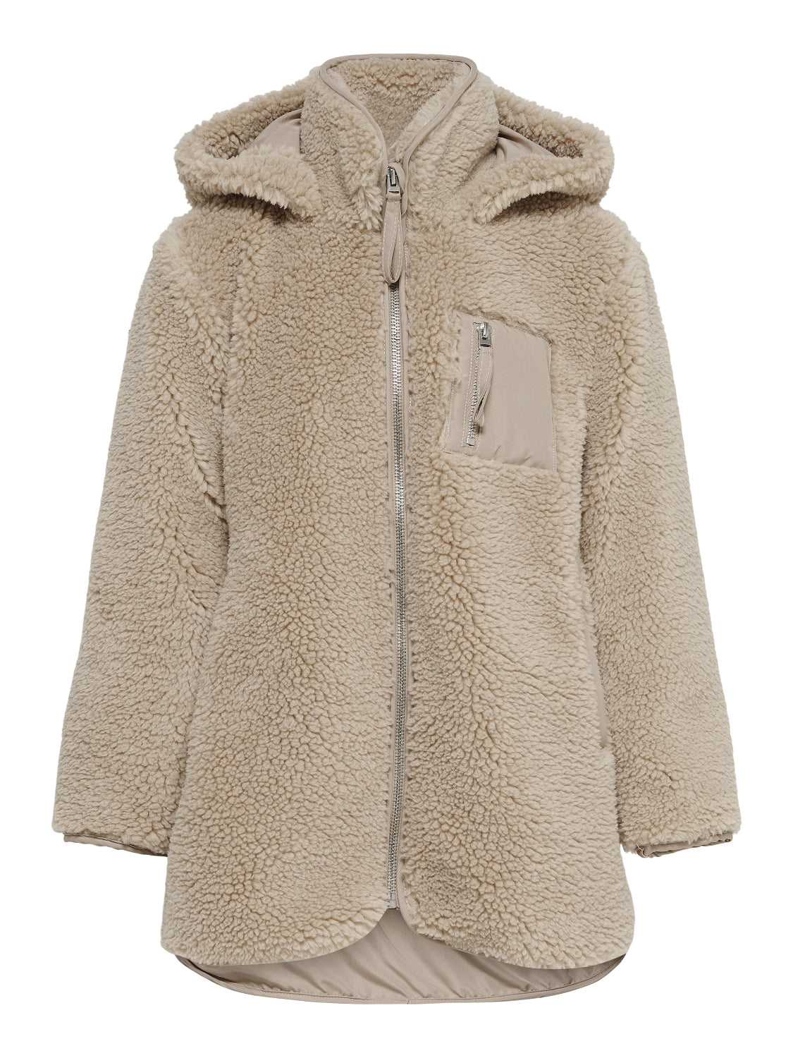 Vestes Kids only girl Kogsascha life sherpa hood jacket cp otw