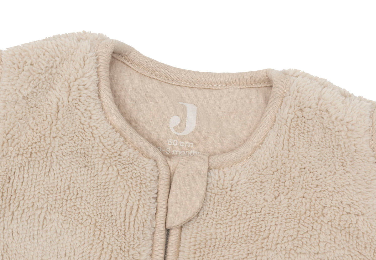Gigoteuse avec Manches Amovibles Ronde 60cm Fluffy Jollein - Sand - détail