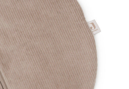 Gigoteuse avec Manches Amovibles Ronde Rib Jollein - Milky Coffee - détail