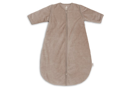 Gigoteuse avec Manches Amovibles Ronde Rib Jollein - Milky Coffee - 110 cm