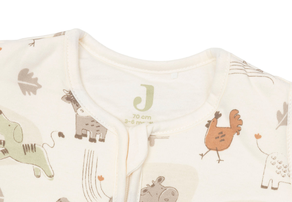 Gigoteuse avec Manches Amovibles Jollein - Barn Buddies - détail