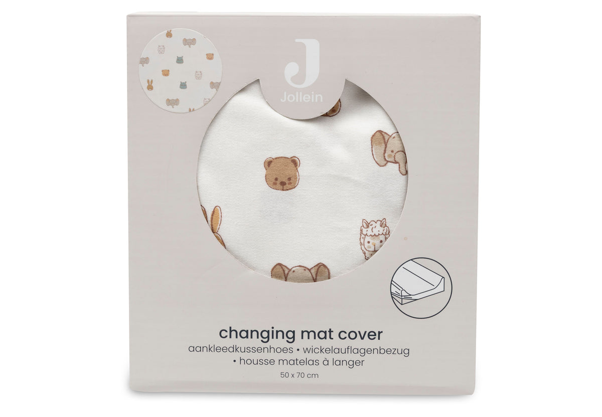 Housse matelas à langer Jersey 50x70cm Jollein - Jollies - détail