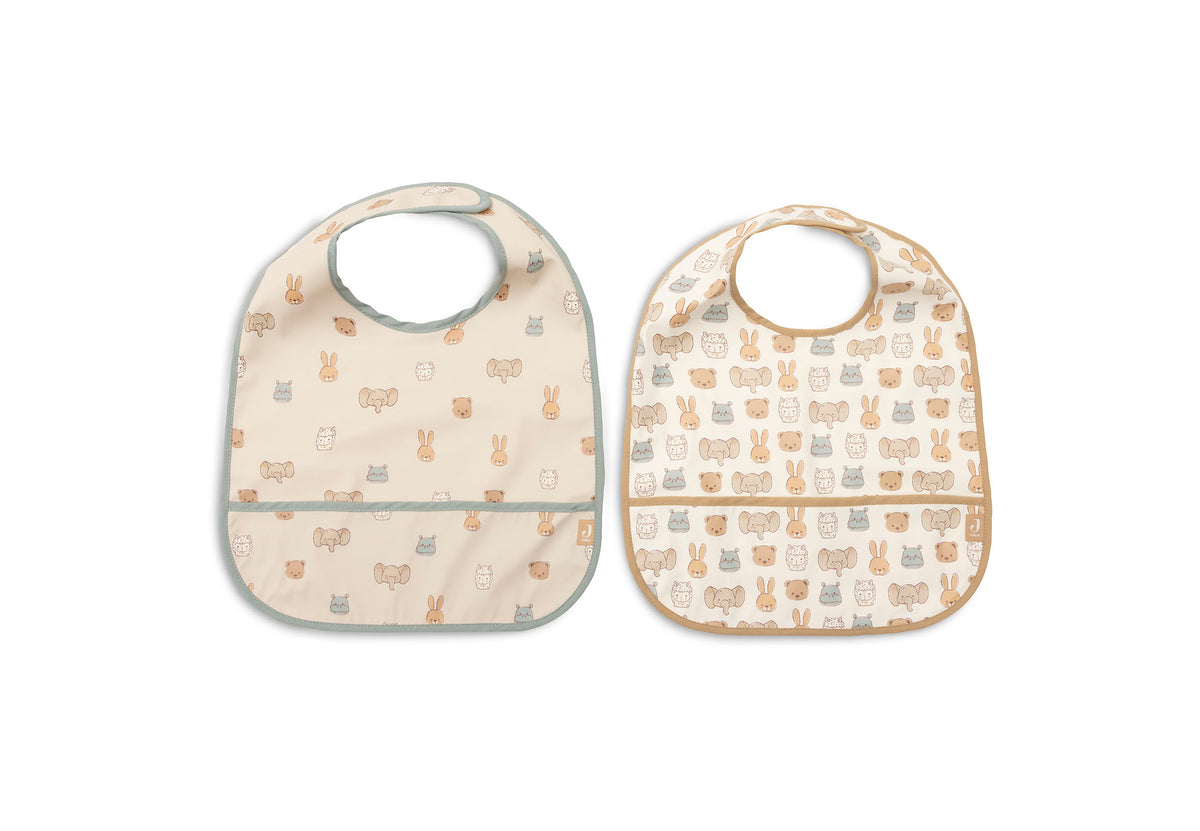 Bavoir Imperméable Jollein - Jollies - 2 Unités - détail