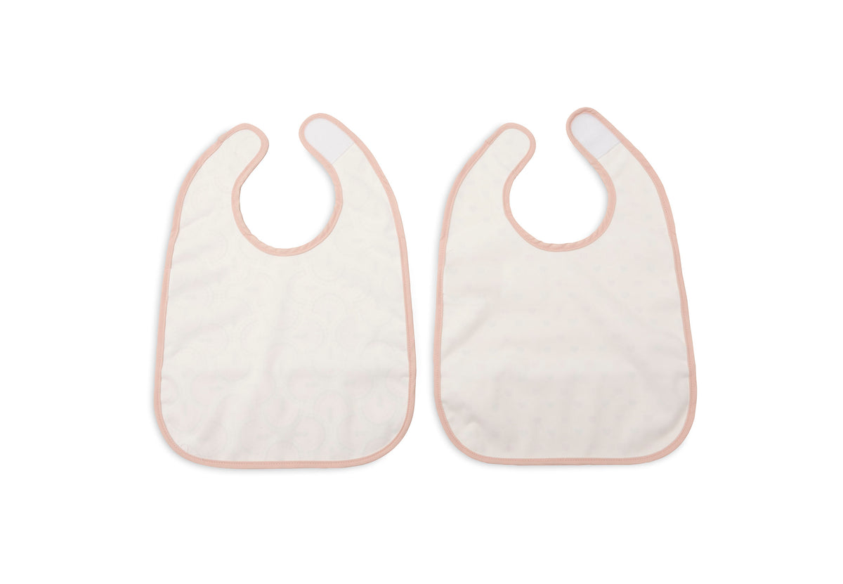 Bavoir Imperméable Jollein - Soft Plumes - 2 Unités - détail