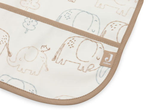 Bavoir à Manches Imperméable Elephant Tales
